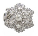 LDS 7 DIAMOND FANCY CLASP