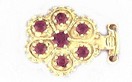 LDS 7 RUBY   FANCY CLASP