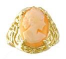 LDS CAMEO RING