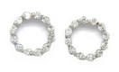 ROUND  DIAMOND EARRING