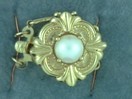 LDS SOL BACK SLIDE CLASP WITH PEARL