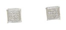 SQUARE MICRO PAVE DIAMOND EARRINGS