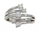 LDS DIAMOND RIGHT HAND RING