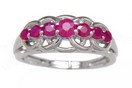 LADIES RUBY RING