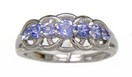 LADIES TANZANITE RING