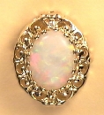 OVAL OPAL SOLID BACK SLIDE