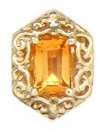 SOLID BACK E/C CITRINE SLIDE