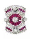 LDS SOL BACK RUBY & DIAMOND SLIDE