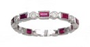 LDS RUBY & DIAMOND ETERNITY BAND