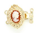 LDS OV CAMEO SLD CLASP