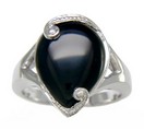 LDS P/S ONYX RING