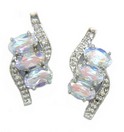 LDS TAV & DIAMOND EARRINGS