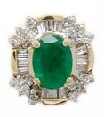 LDS SOL BACK EMERALD SLIDE W/BAGS &