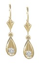 .12TW TEARDROP EARRINGS ON LEVERS