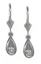 .12TW TEARDROP EARRINGS ON LEVERS